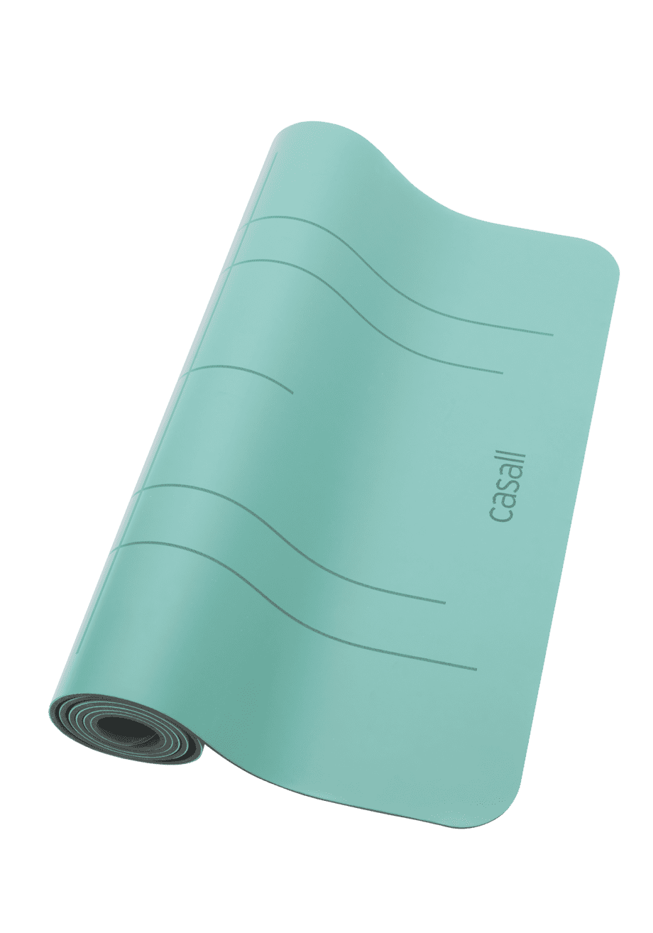 Casall Yoga Mat Grip & Cushion III 5mm - Pastel mint