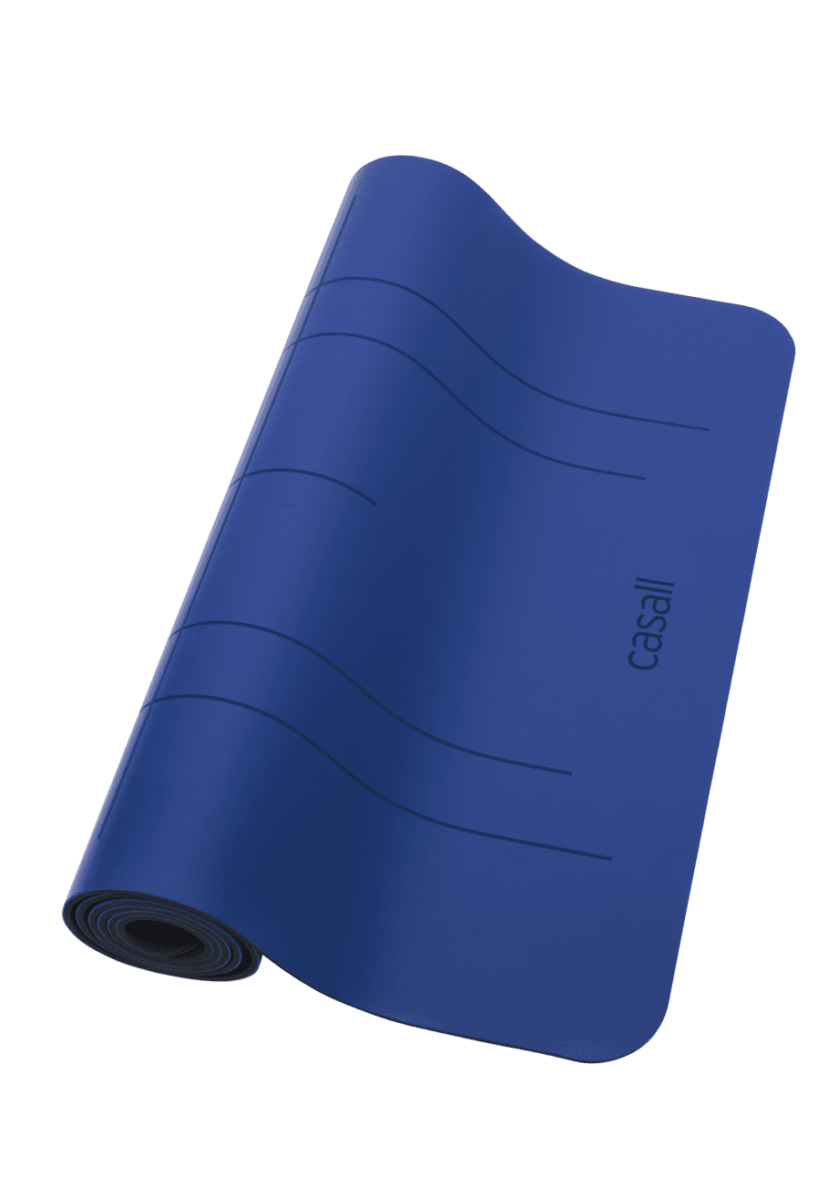 Casall Yoga mat Grip&Cushion III 5mm - Digital Blue