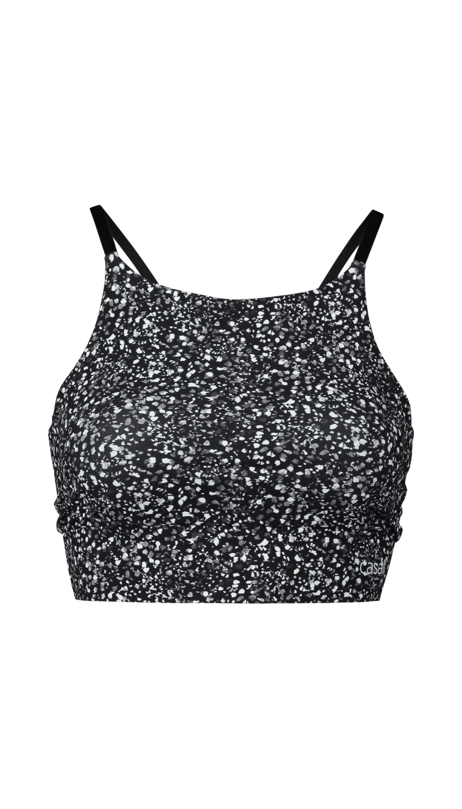 Casall Sculpture Intense Sports Bra - Black Sprinkle