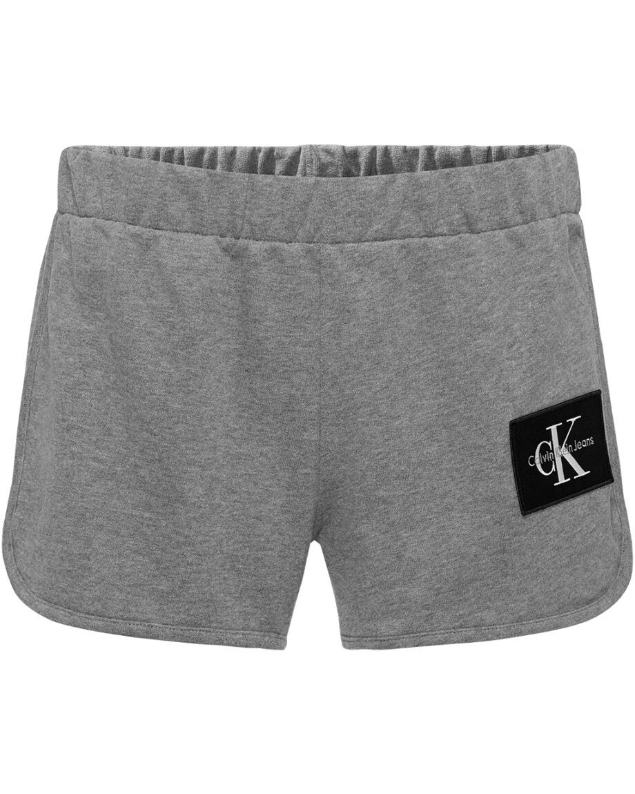 Calvin Klein True Icon Track Shorts W Light Grey Heather (Storlek L)