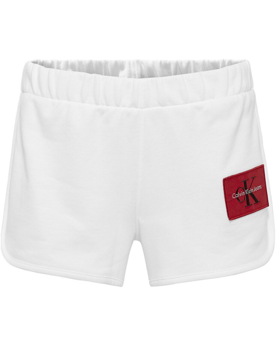 Calvin Klein True Icon Track Shorts W Bright White (Storlek L)