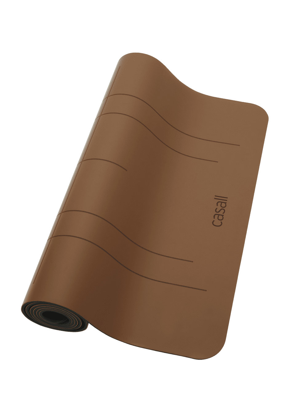 Casall Yoga mat Grip&Cushion III 5mm - Vintage brown