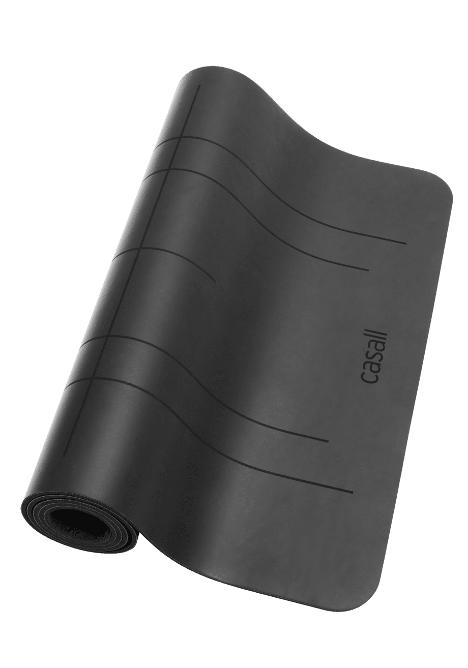 Casall Yoga mat Grip&Cushion III 5mm - Black POS