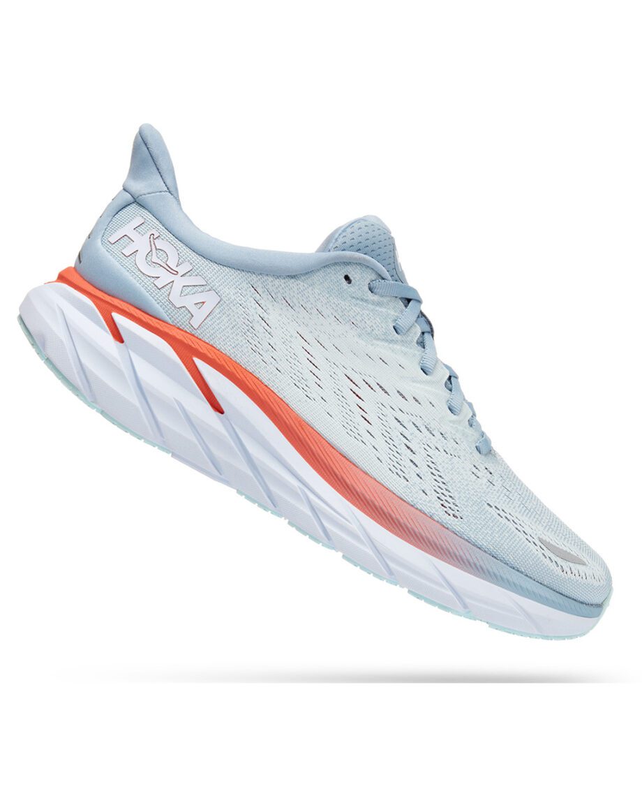 Hoka Clifton 8 W Blue Fog/Plein Air (Storlek 8.5 US)