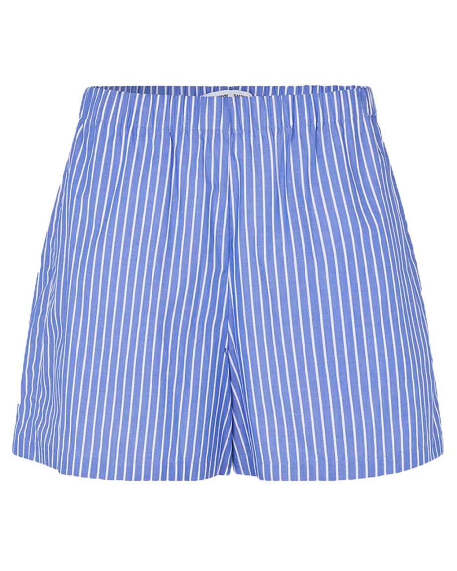 Samsøe and Samsøe Maren Shorts 14765 W Blue White St. (Storlek L)