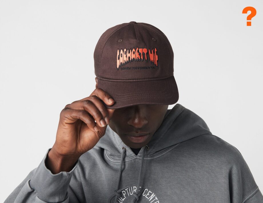 Carhartt WIP Bubble Script Cap, Brown