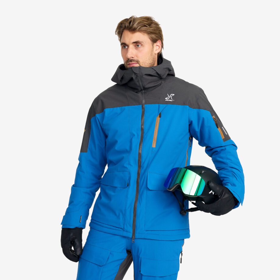 Revolution Race Halo 2L Insulated Ski Jacket - Herr - Classic Blue, Storlek:2XL - Skaljacka & Vindjacka