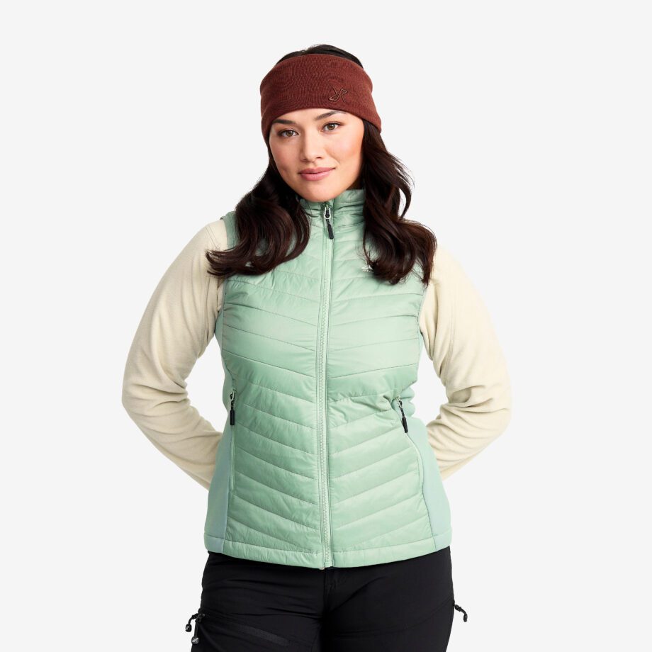 Revolution Race Radical Insulate Vest - Dam - Iceberg Green, Storlek:XS - Västar