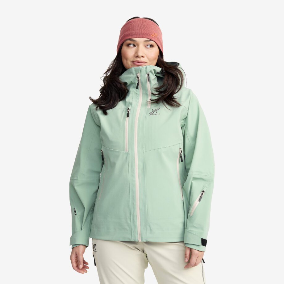 Revolution Race Cyclone 3L Shell Jacket - Dam - Iceberg Green, Storlek:L - Skaljacka & Vindjacka