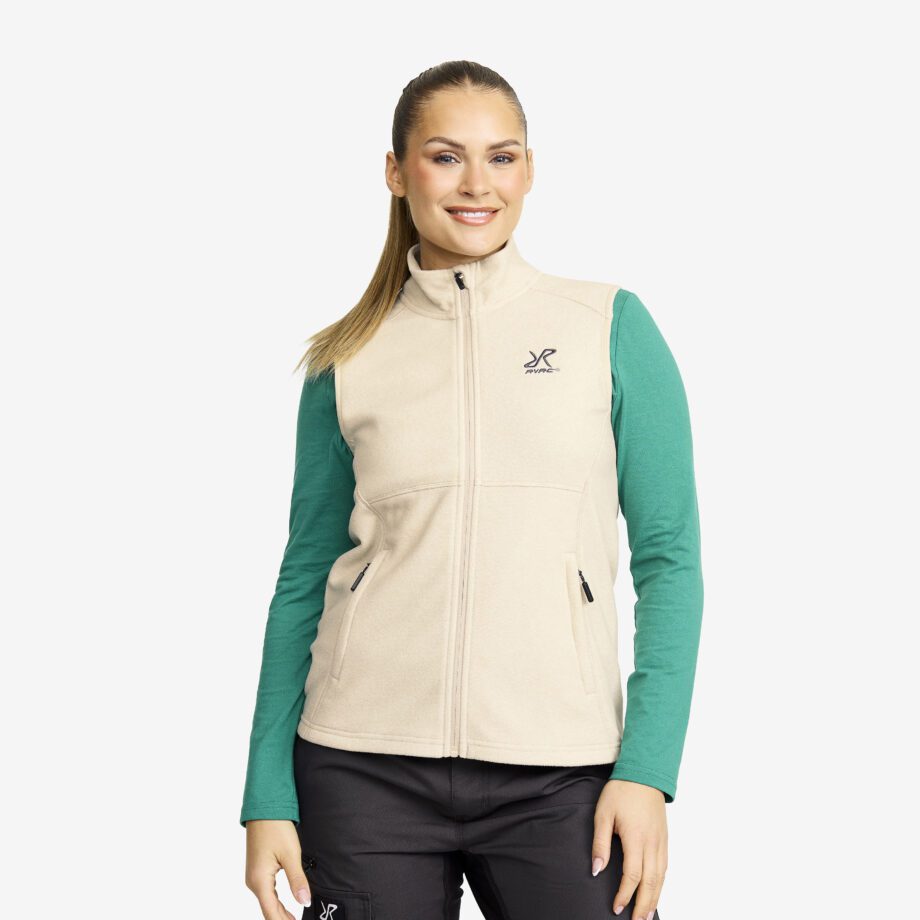 Revolution Race Essential Fleece Vest - Dam - Peyote, Storlek:XS - Västar