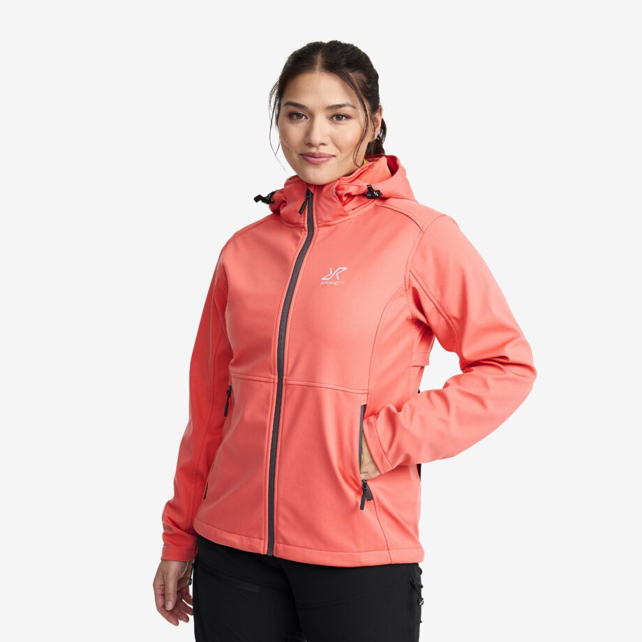 Revolution Race Responder Softshell Jacket - Dam - Porcelain Rose, Storlek:M - Dam > Jackor > Softshelljackor