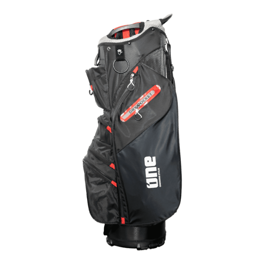 ONESWING Cart Bag - Black/Red