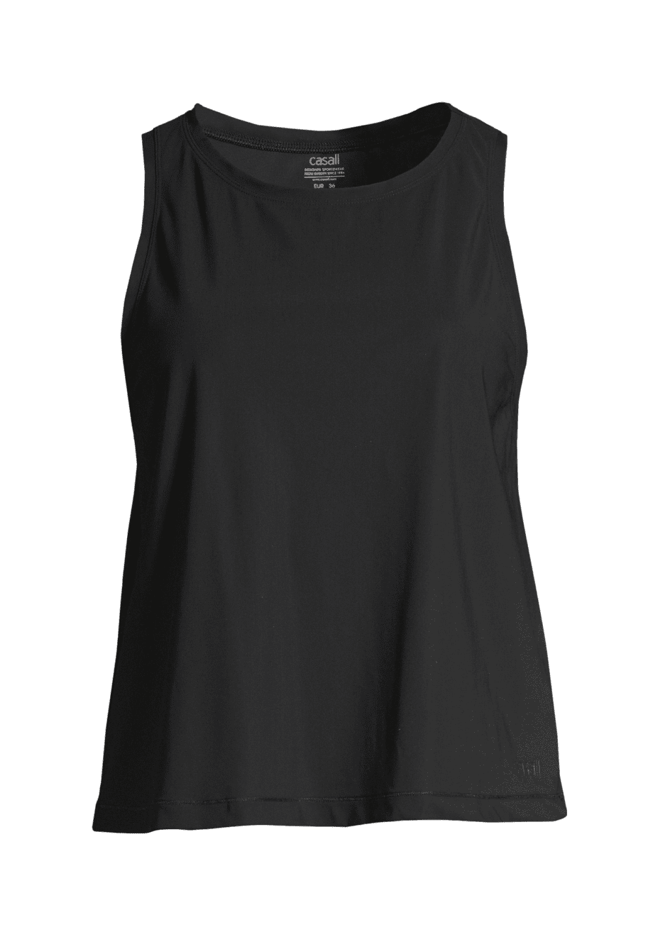 Casall Silky Muscle Tank - Black