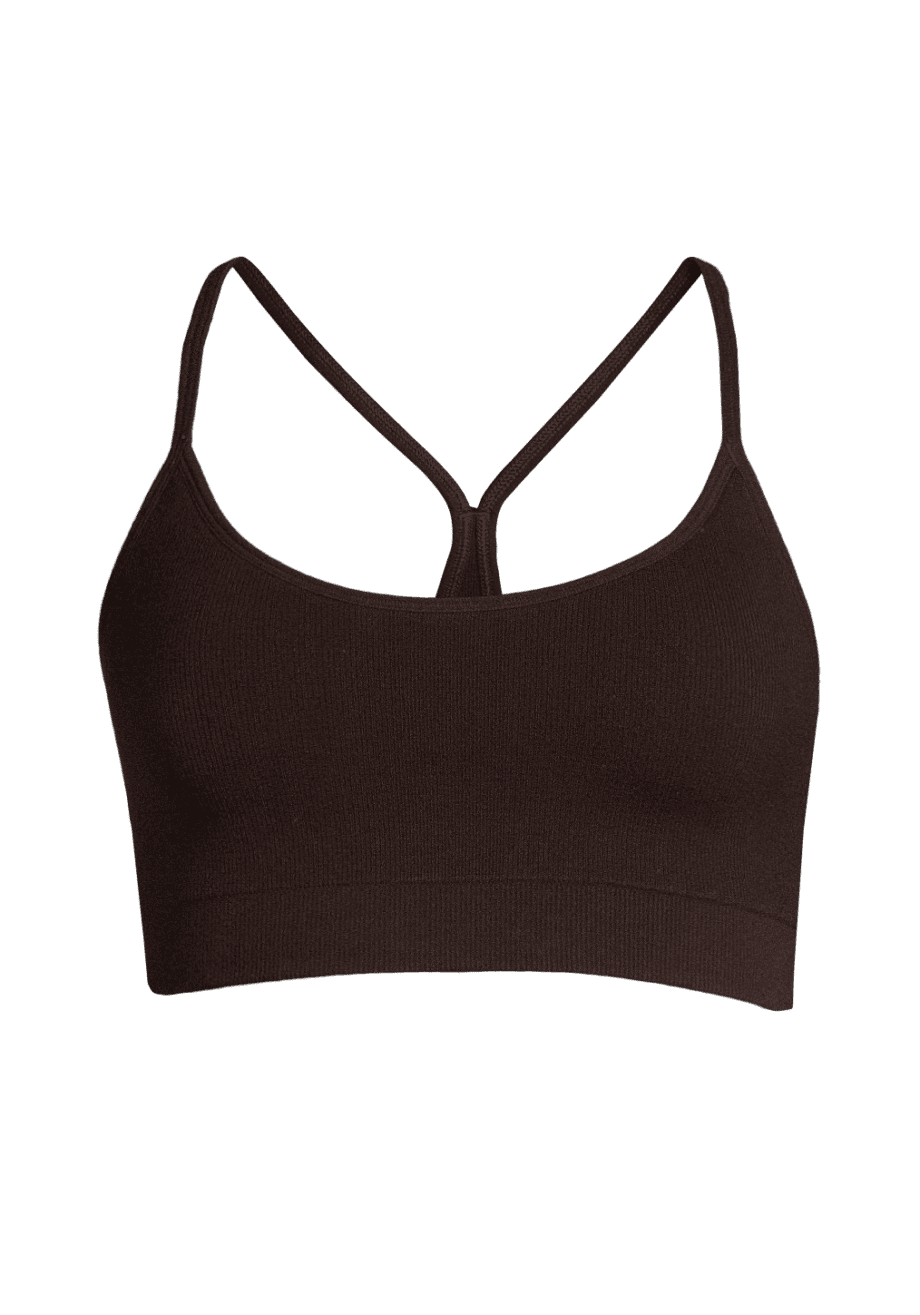 Casall Soft Sensation Seamless Sports Top - Berlin Brown