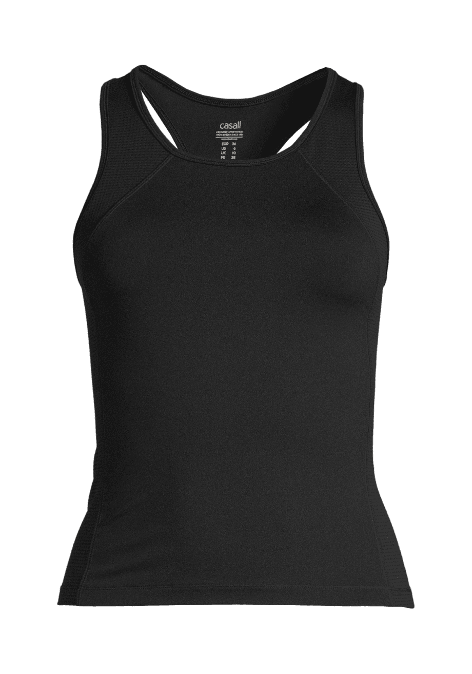 Casall Iconic Summer Racerback - Black