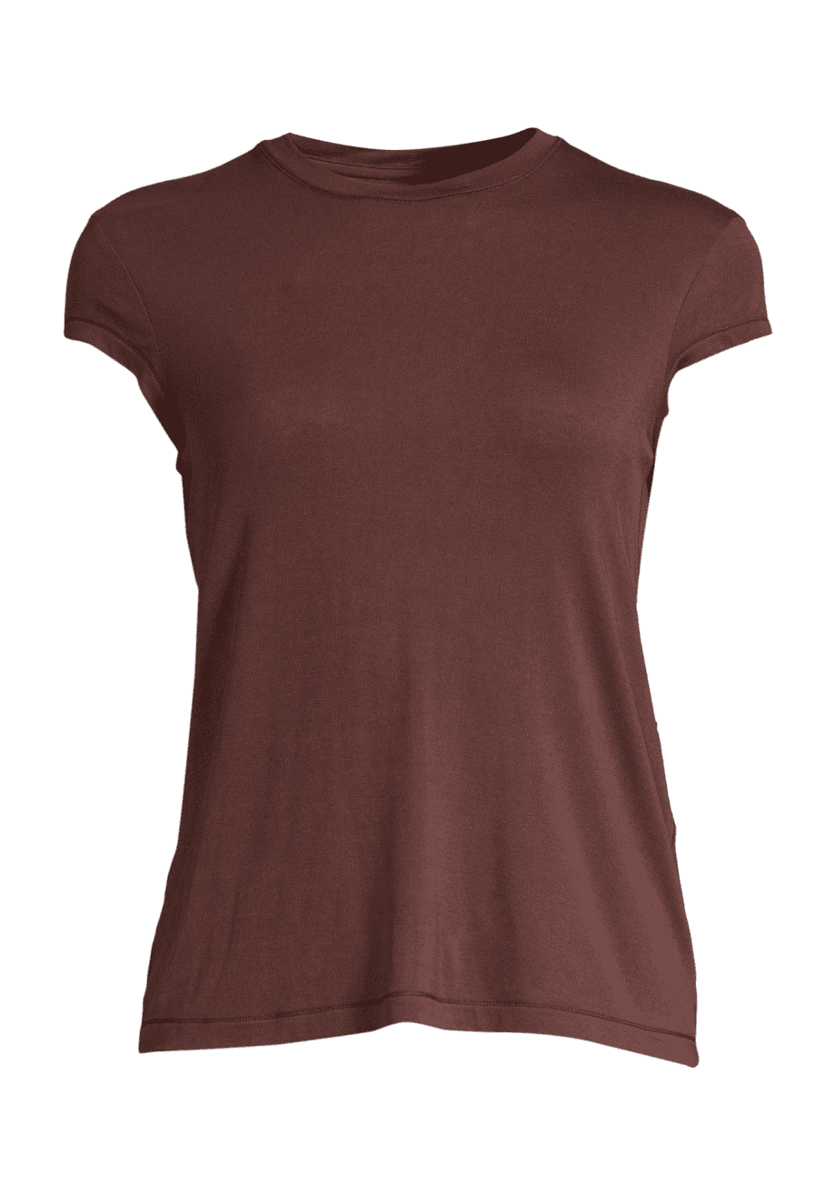 Casall Lux Sport Tee - Mahogany Red