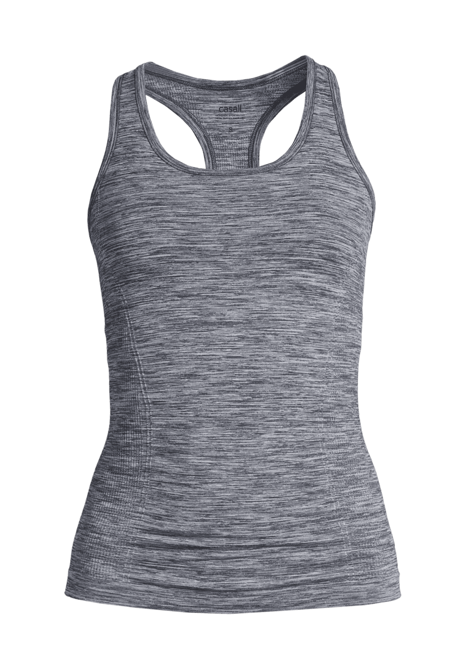 Casall Essential Seamless Racerback - Midnight Blue Melange