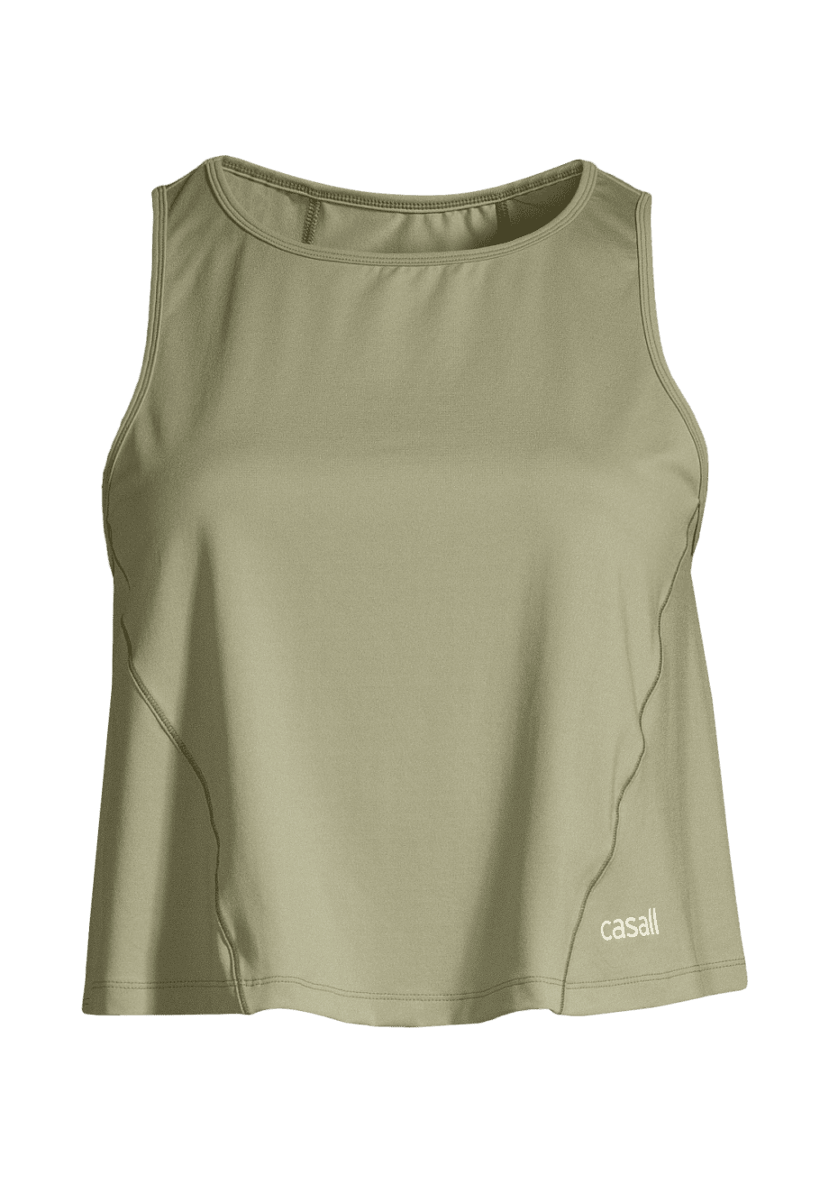 Casall A-line Short Tank - Jade Green