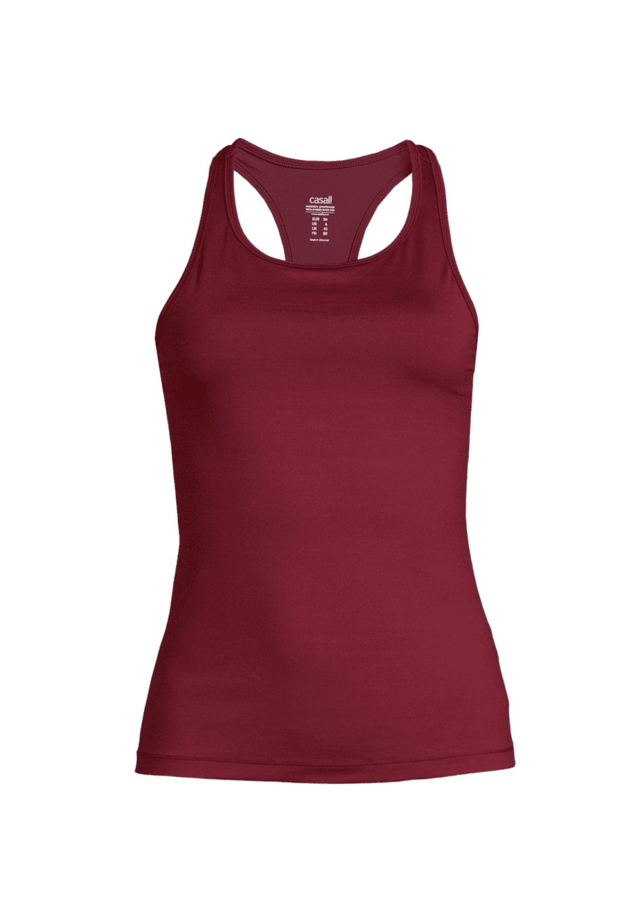 Casall Essential Racerback - Evening Red