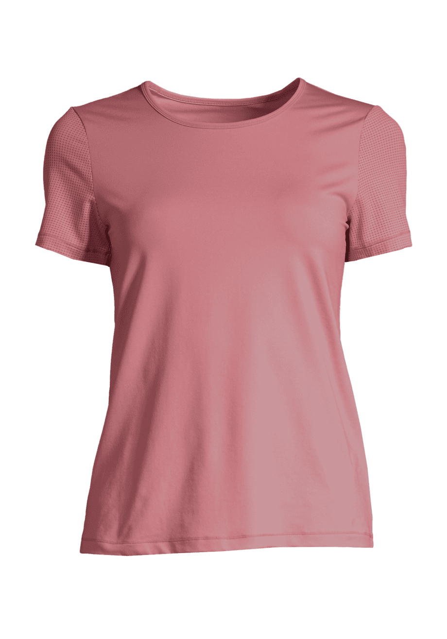 Casall Essential Detail Tee - Mineral Pink