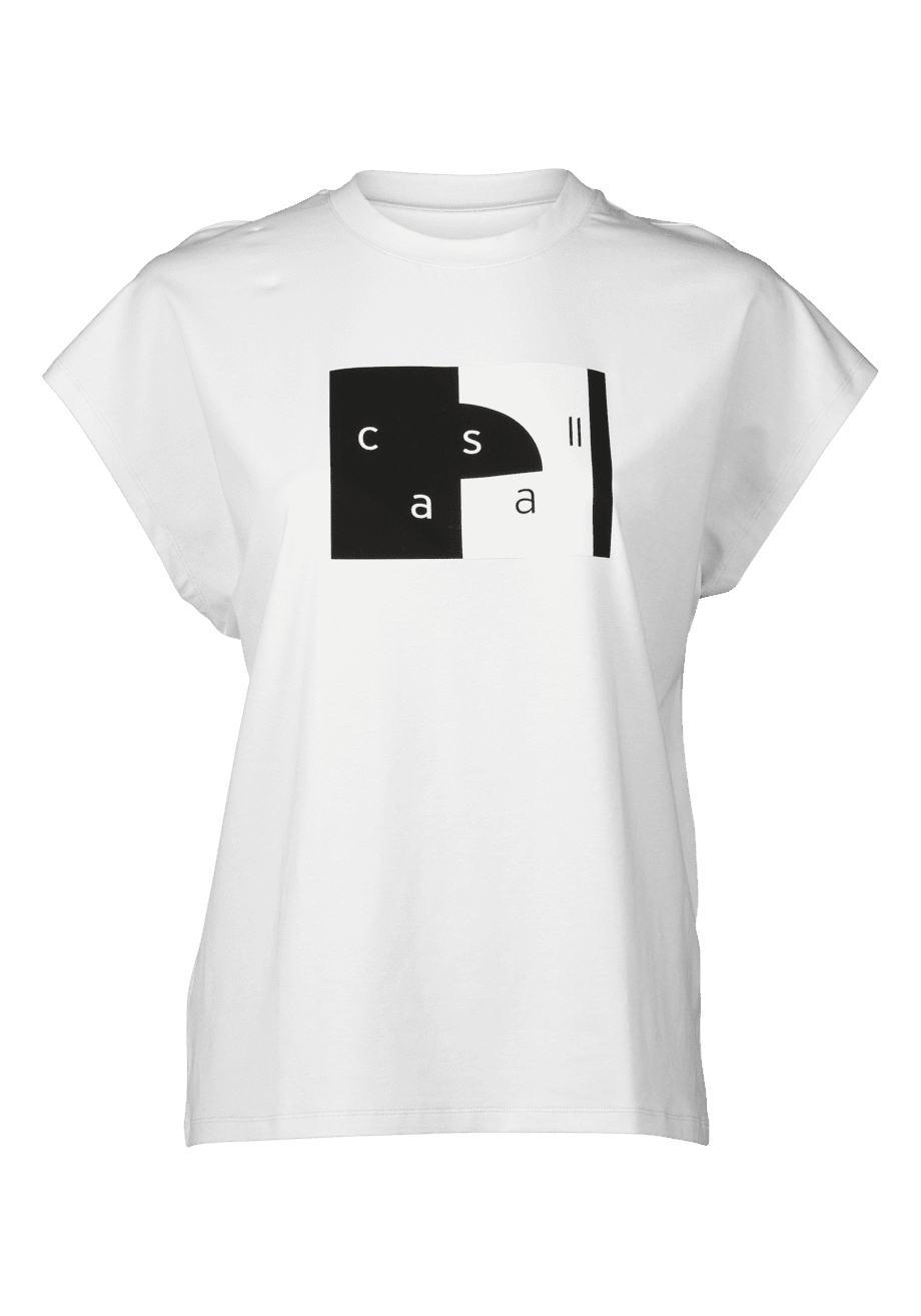 Casall Boxy Tee - White