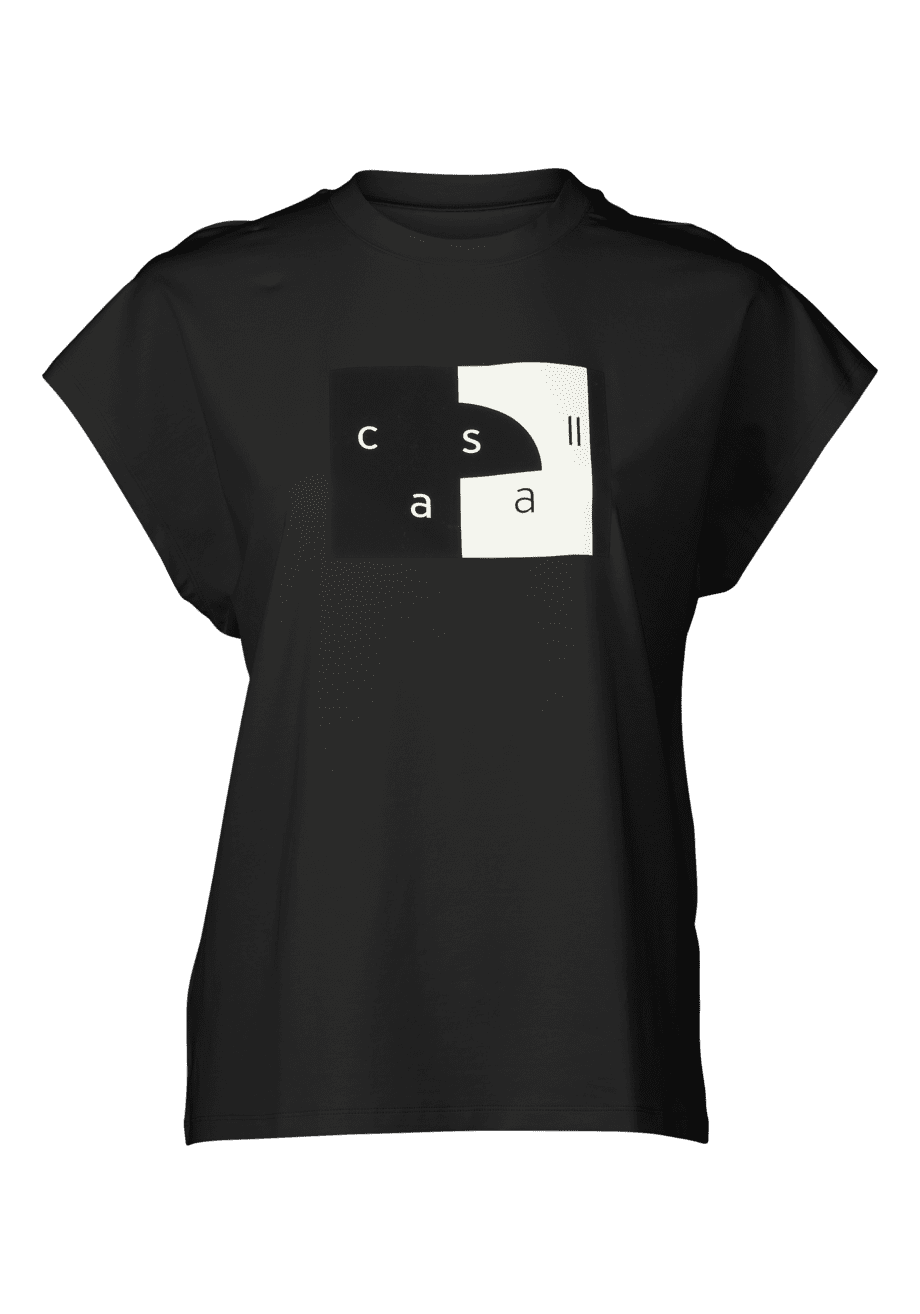 Casall Boxy Tee - Black