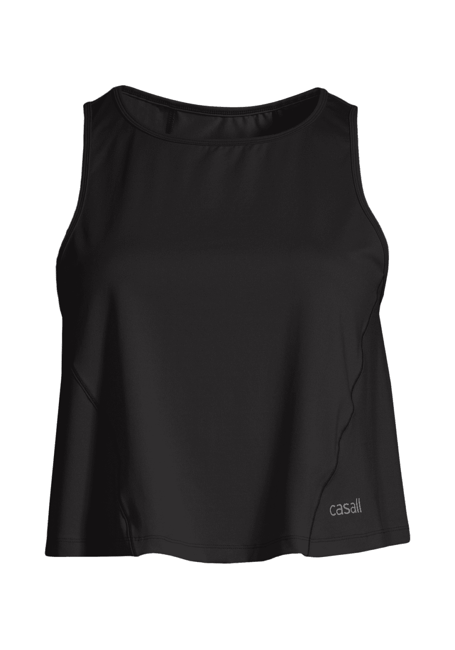 Casall A-line Short Tank - Black