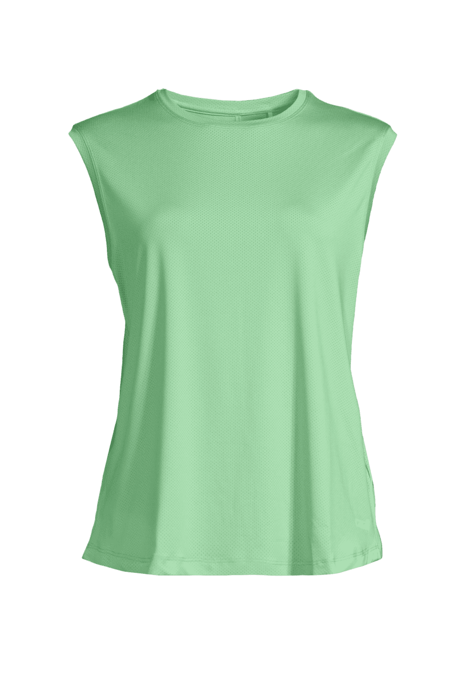 Casall Laser Mesh Muscle Tank - Apple Crush