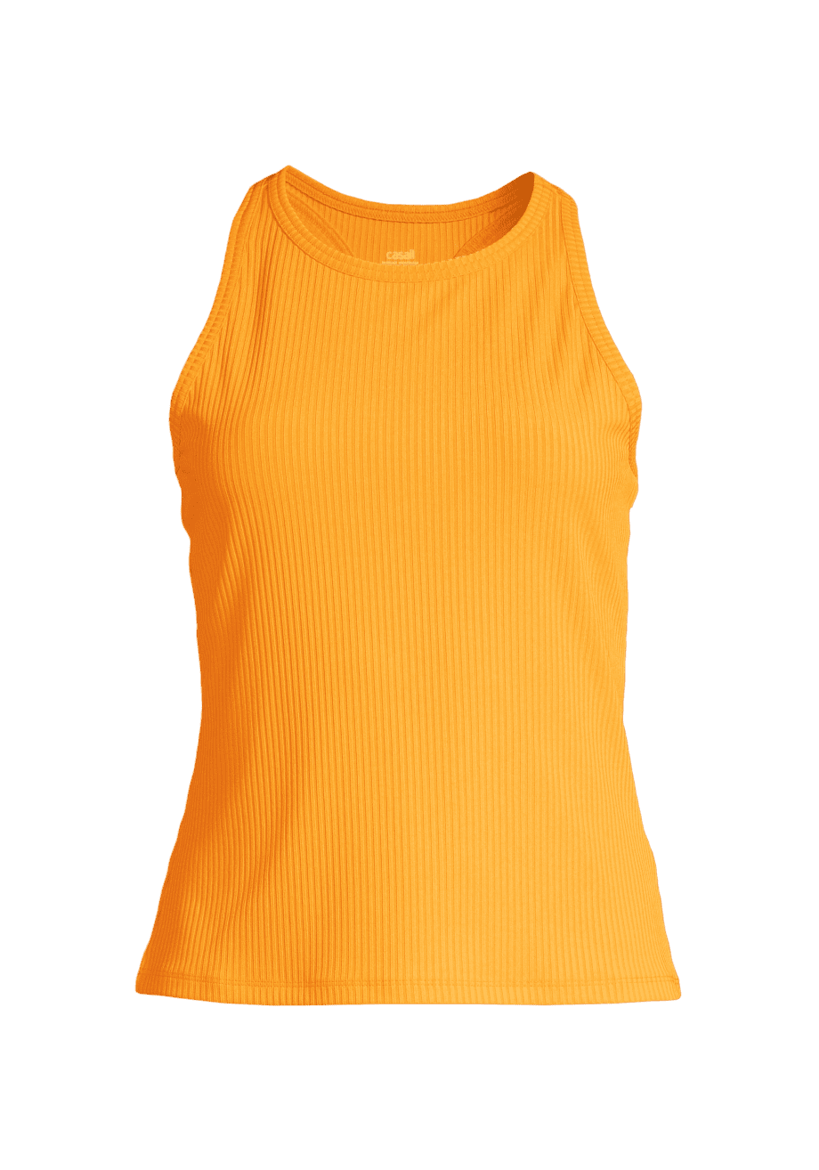 Casall Signified Rib Tank - Yellow Glaze