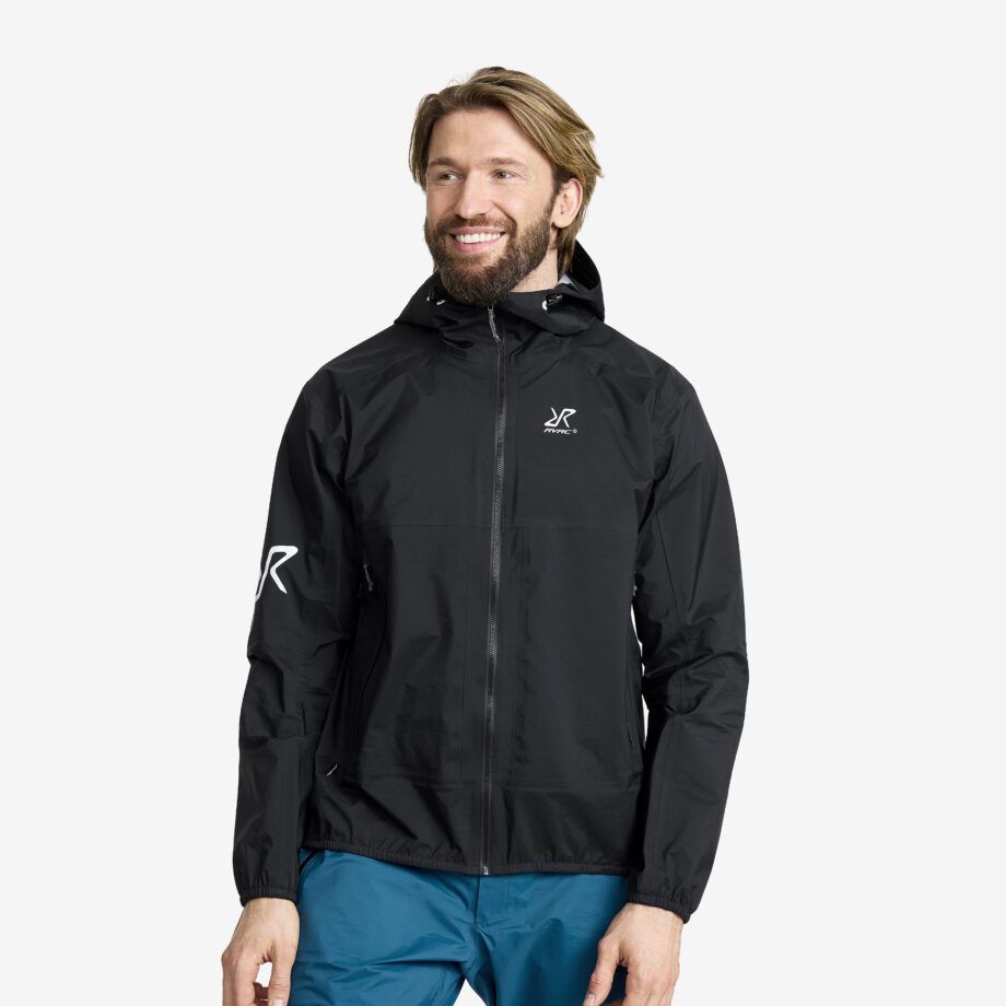 Revolution Race Arcade 3L Lightweight Jacket - Herr - Black, Storlek:2XL - Skaljacka & Vindjacka