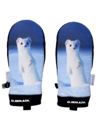 Armada Carmel Windstopper Mitten Snow Weasel (XS XS)