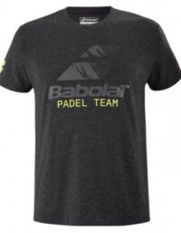 Babolat BABOLAT Padel Team Tee Black Mens