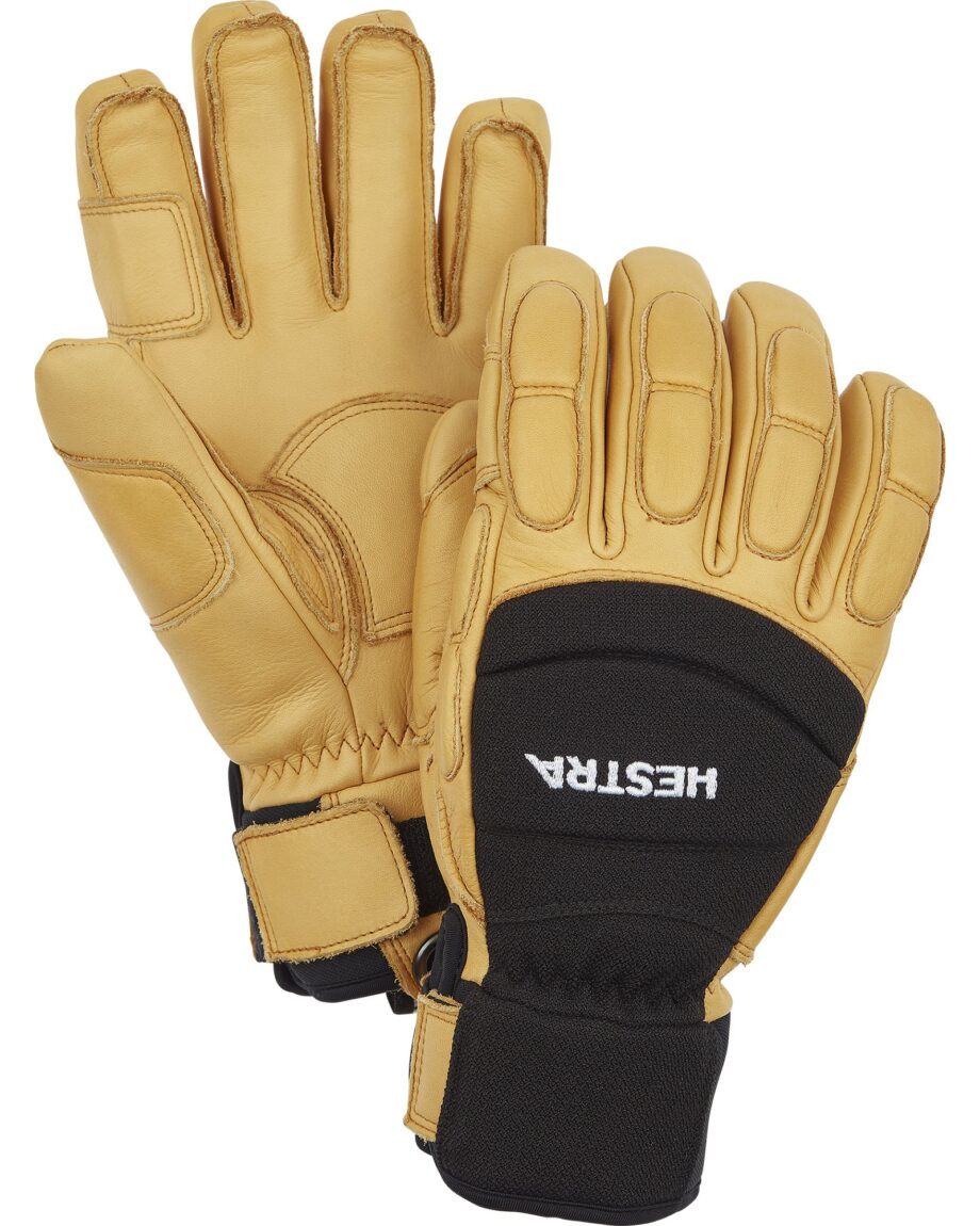 Hestra Vertical Cut CZone - 5 finger Black/Tan (11 11)