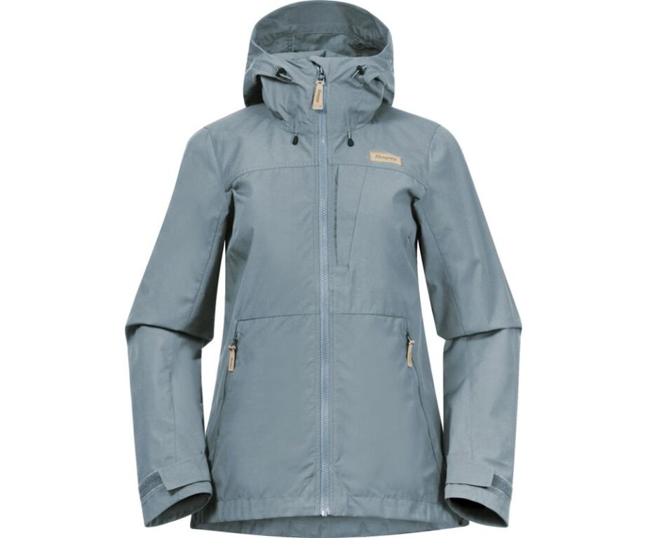 Bergans Nordmarka Leaf Light Wind Jacket Women Smoke Blue