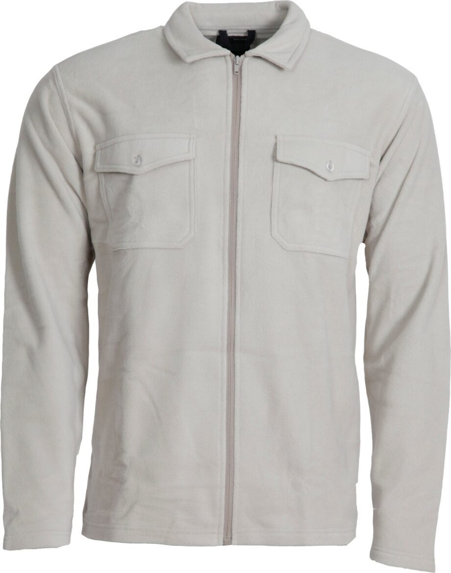 Dobsom Dobsom Men's Pescara Fleece Shirt Khaki