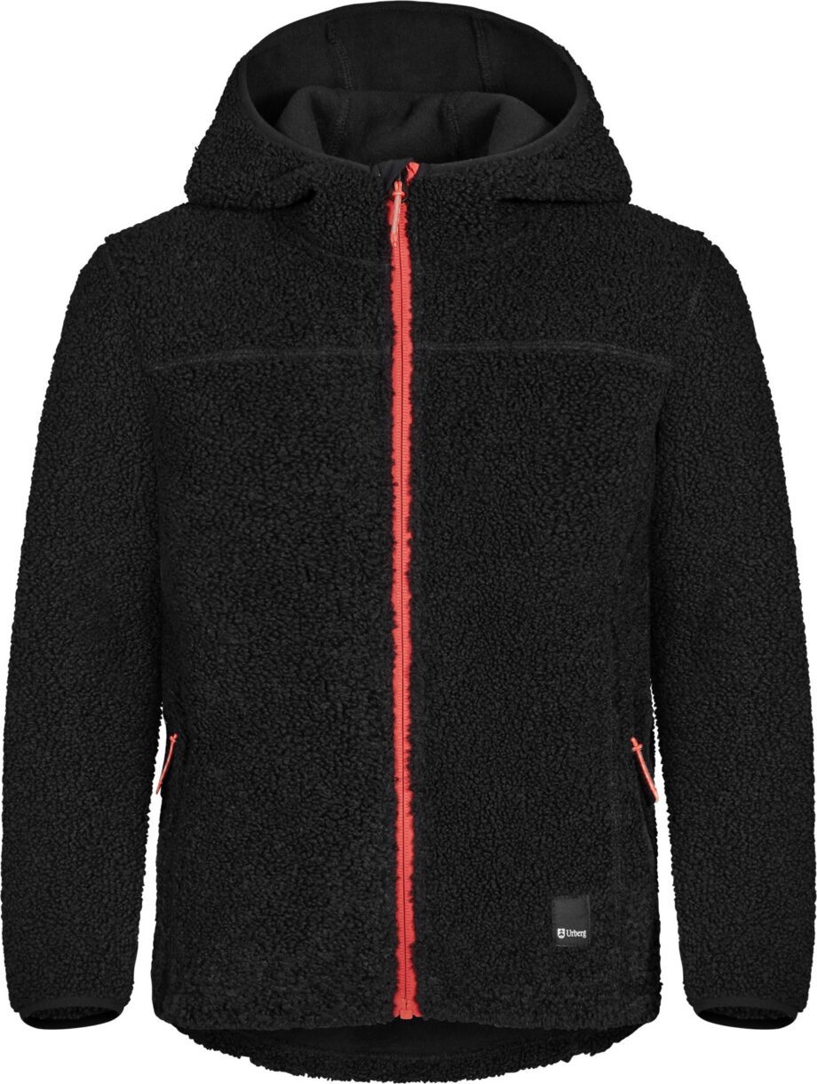 Urberg Urberg Juniors' Pile Hoodie Black Beauty