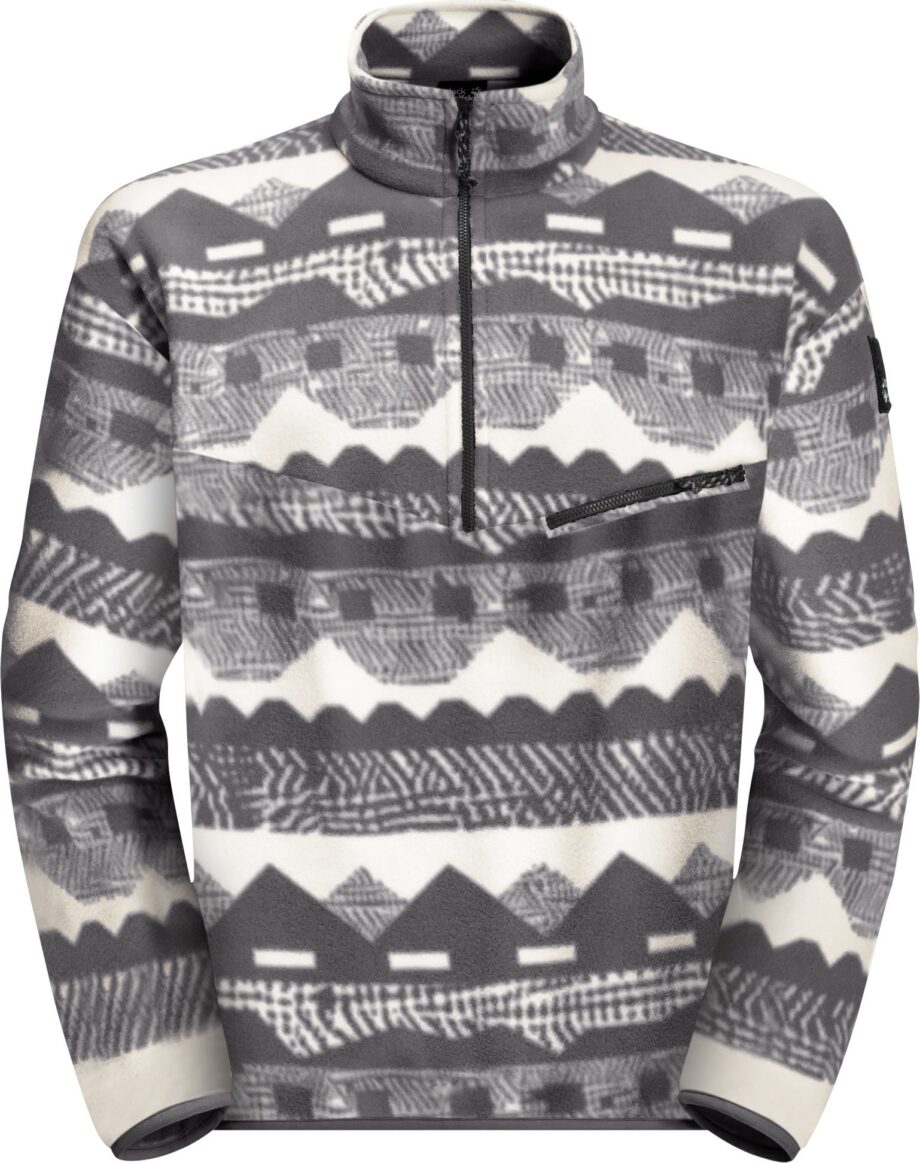 Jack Wolfskin Jack Wolfskin Men's 365 Rebel Printed Fleece Phantom All Over