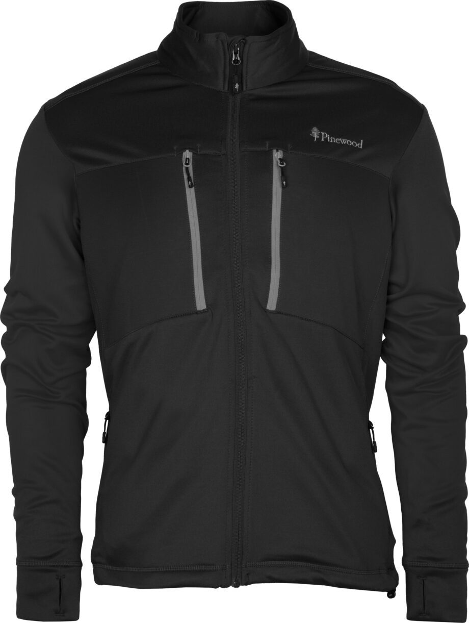 Pinewood Pinewood Men's Abisko Power Fleece Black