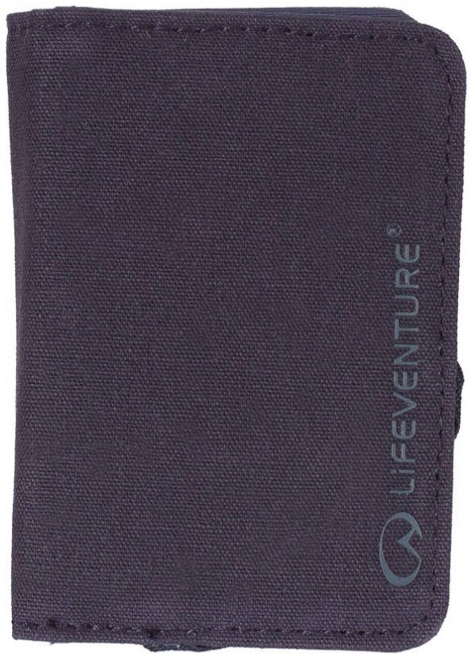 Lifeventure Lifeventure Rfid Card Wallet, Recycled Navy Blue