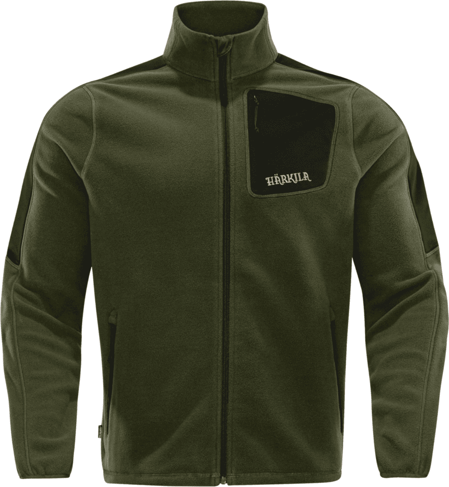 Härkila Härkila Men's Venjan Fleece Jacket Duffel Green/Black