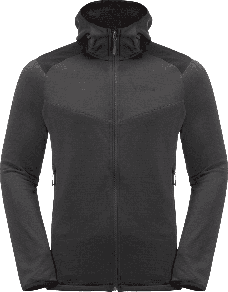 Jack Wolfskin Jack Wolfskin Men's Kolbenberg Hooded Full Zip Phantom