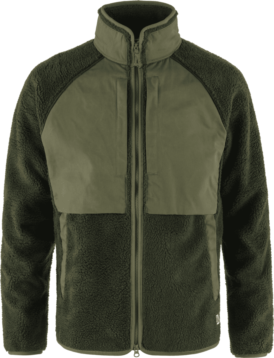 Fjällräven Fjällräven Men's Vardag Pile Jacket Deep Forest-Laurel Green