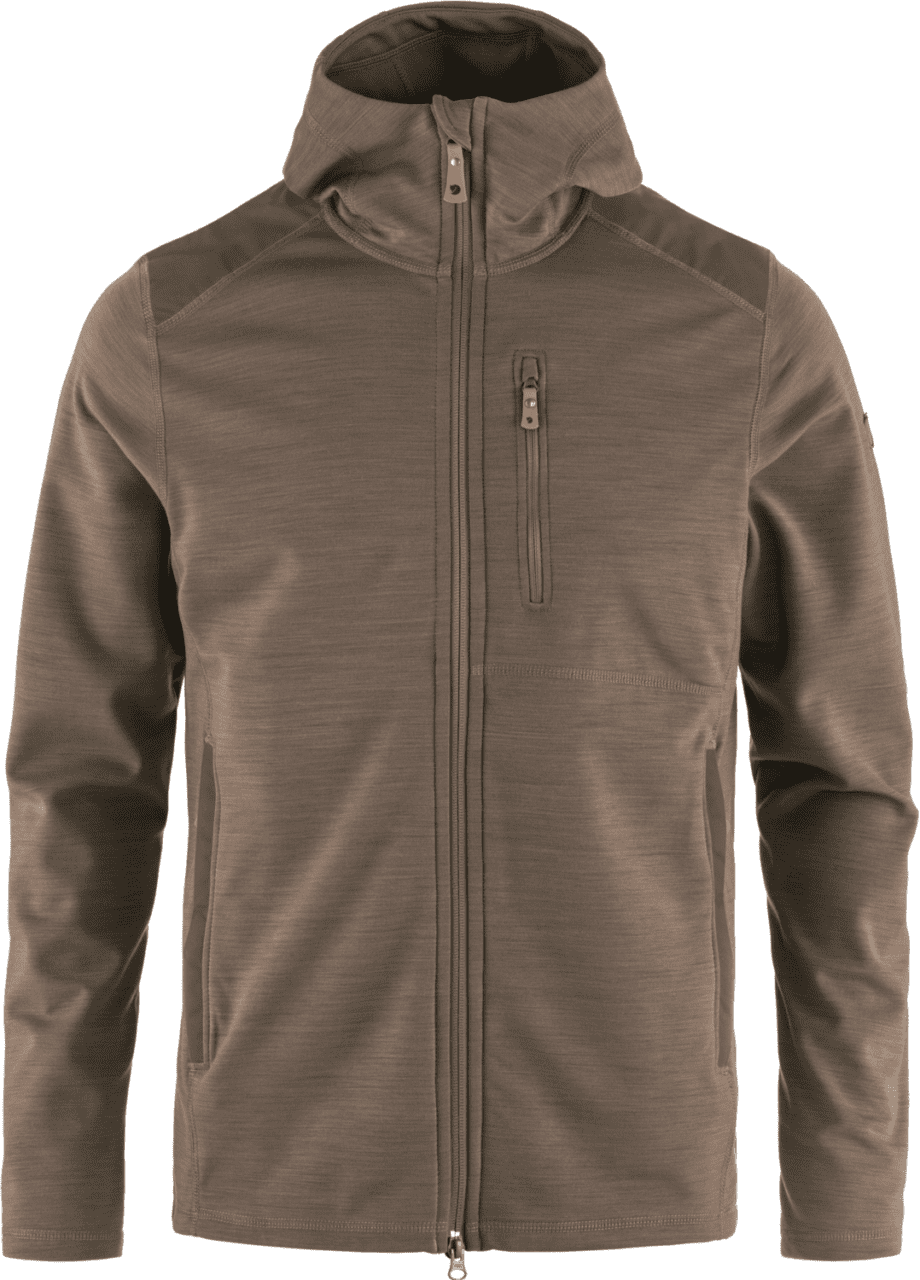 Fjällräven Fjällräven Men's Keb Fleece Hoodie Suede Brown