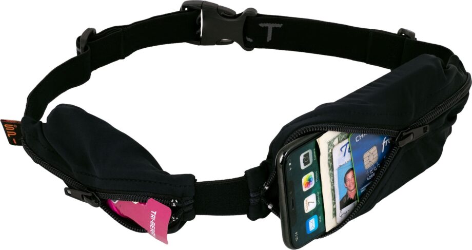 SPIbelt SPIbelt Dual Pocket 8.9 Black/Blackzip