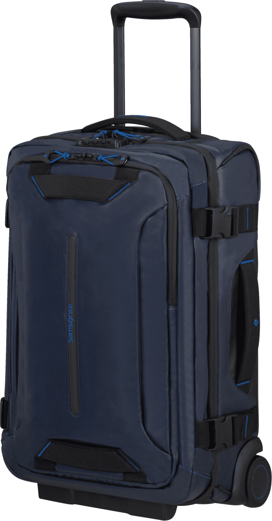 Samsonite Samsonite Ecodiver Duffle with wheels double frame 55cm Blue Nights