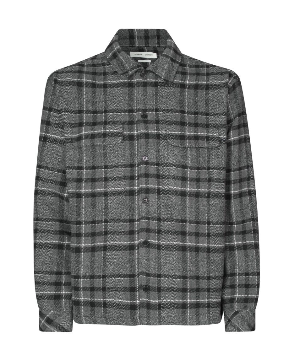 Samsøe and Samsøe Castor H Shirt 14089 M Ultimate Gray Melange (XXL XXL)