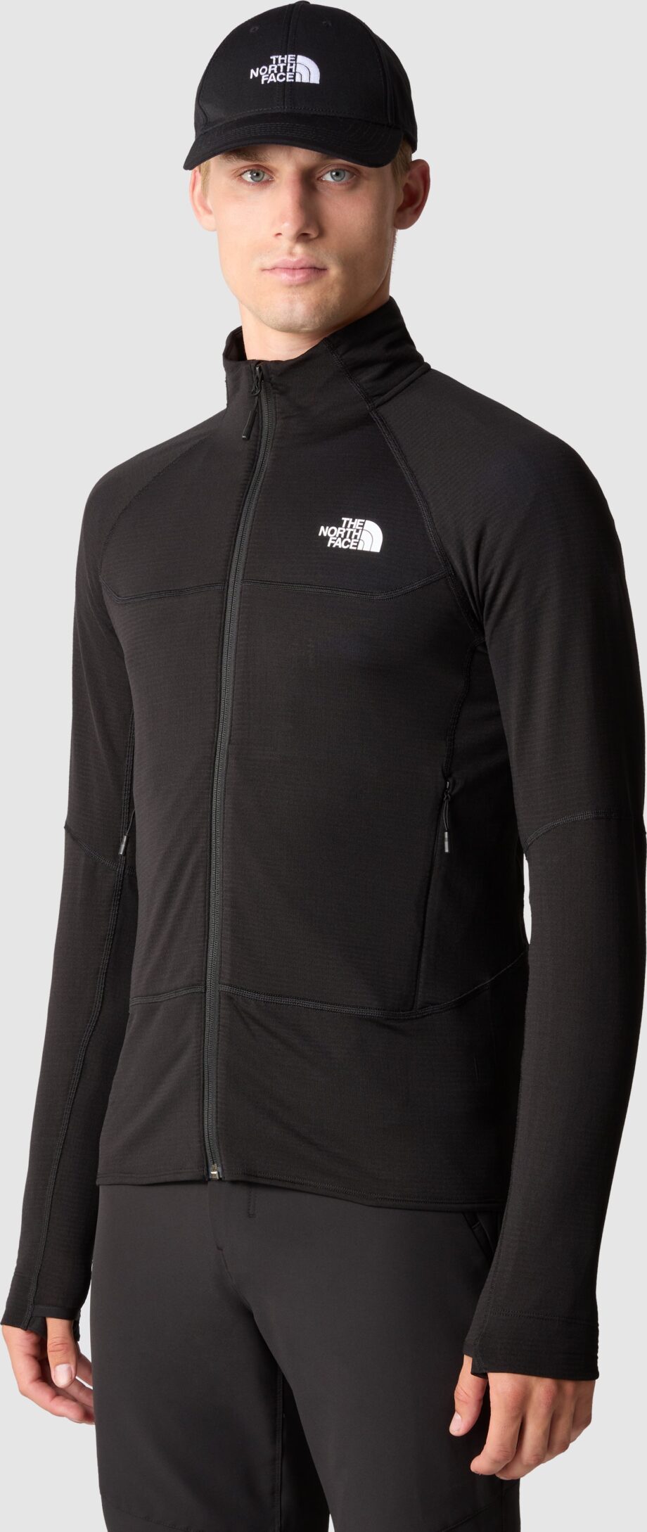 The North Face The North Face Men's Bolt Polartec Power Grid Jacket TNF Black