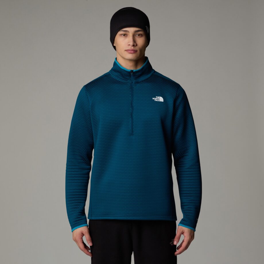 The North Face The North Face Men's Vertical Thermal 1/4 Zip Fleece Midnight Petrol