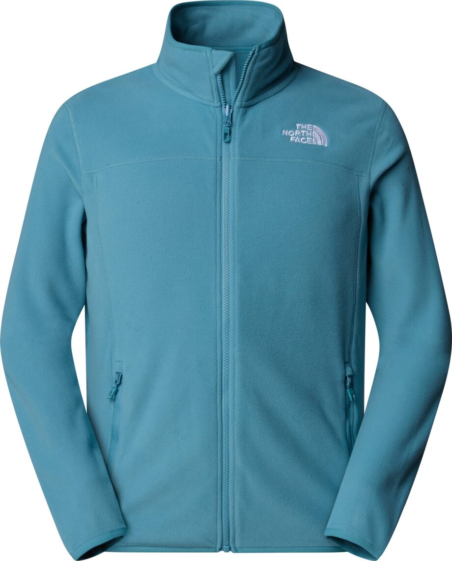 The North Face The North Face Men's 100 Glacier Full-Zip Fleece Algae Blue