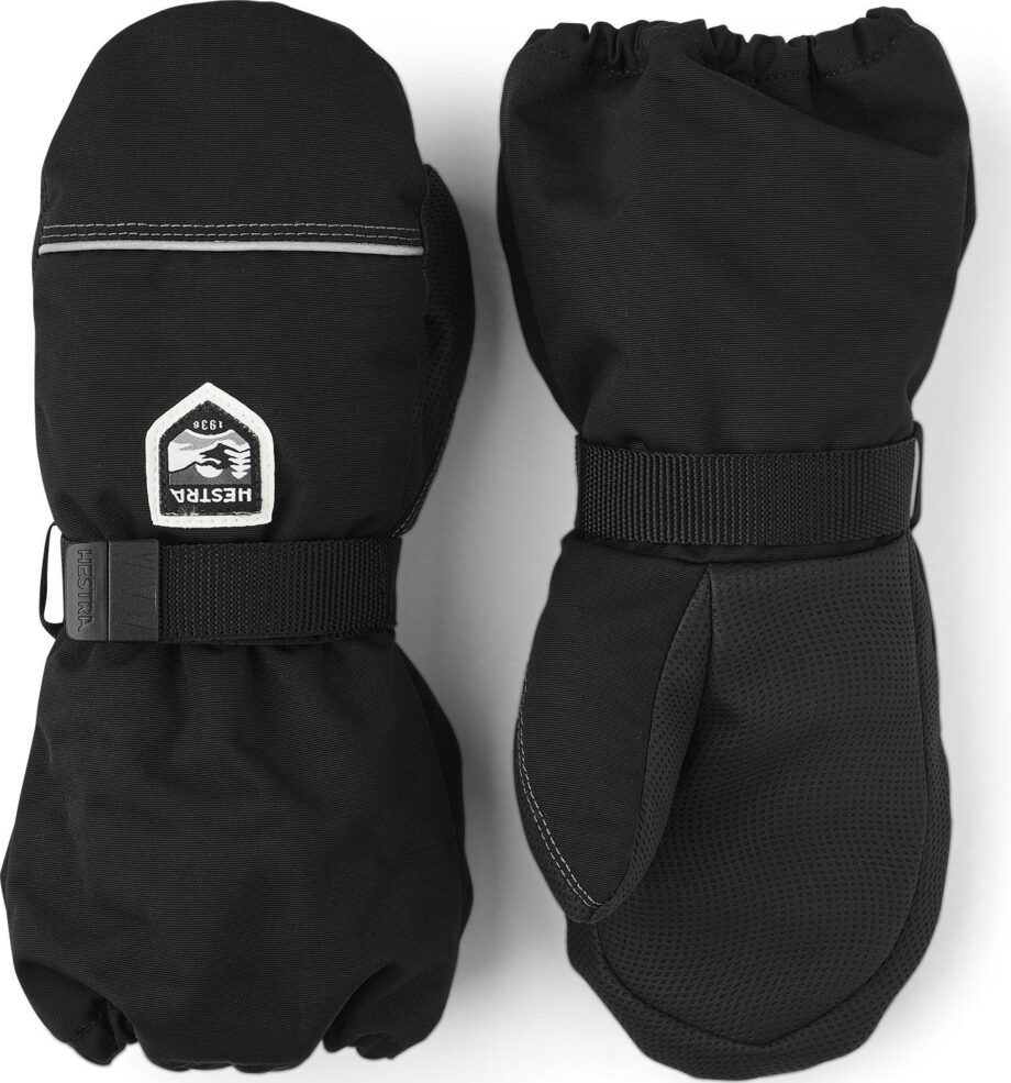 Hestra Hestra Kids' Wool Terry - Mitt Black